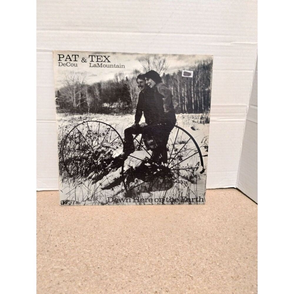 PAT DeCOU and TEX LaMONTAIN LP Down here on the earth 1979 Rainbow Snake vinyl